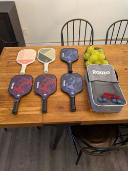 Pickleball Rackets and Balls