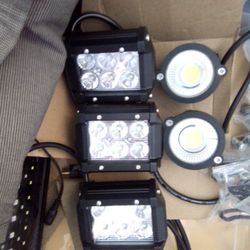 Led Lights With Mounting Brackets$ $40 Obo