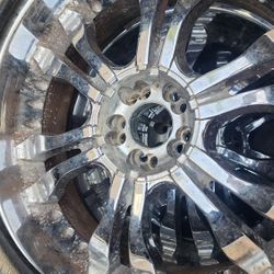 22" Custom Rims And Tires