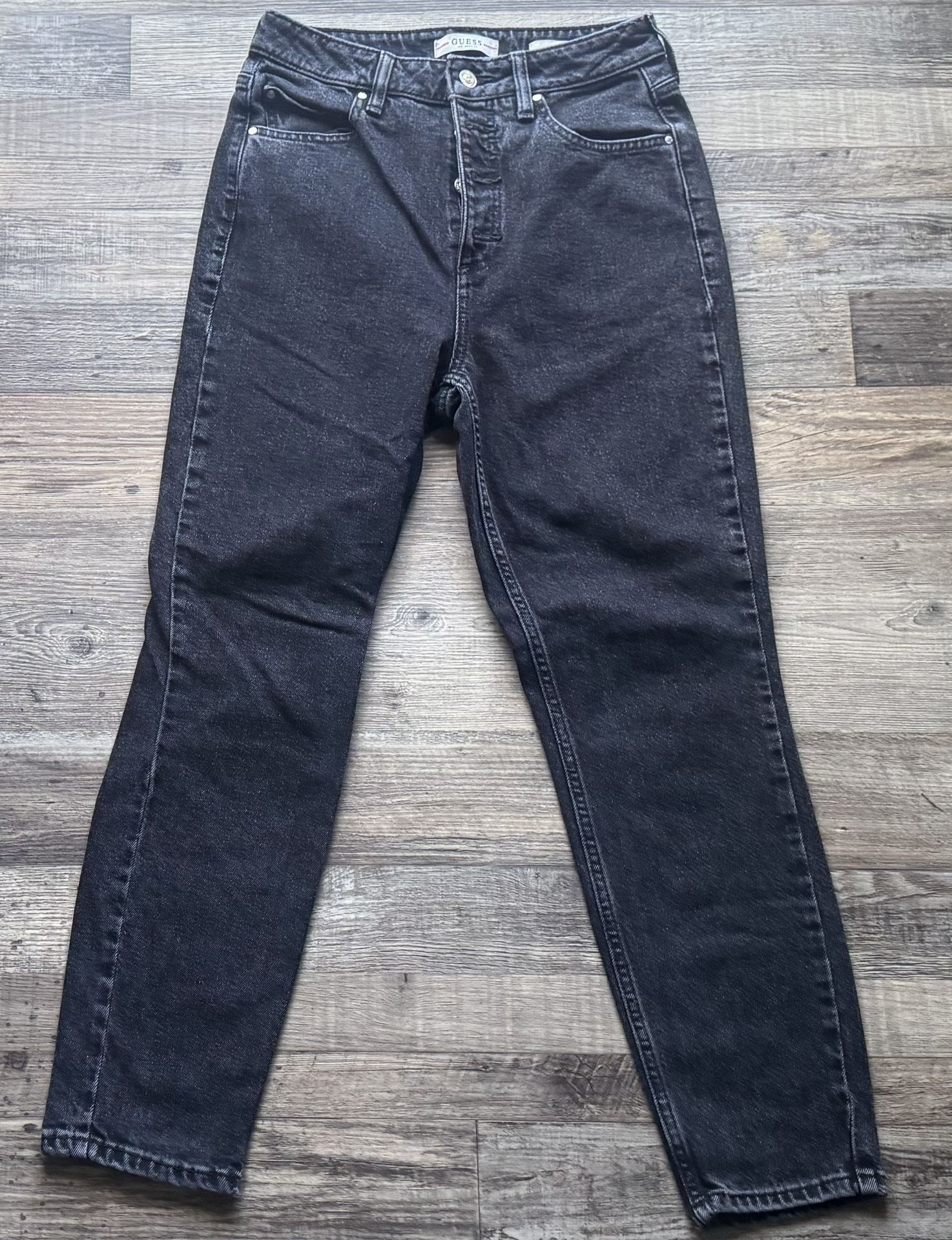 Size 27 Women’s Guess Jeans 90s Skinny Black Denim