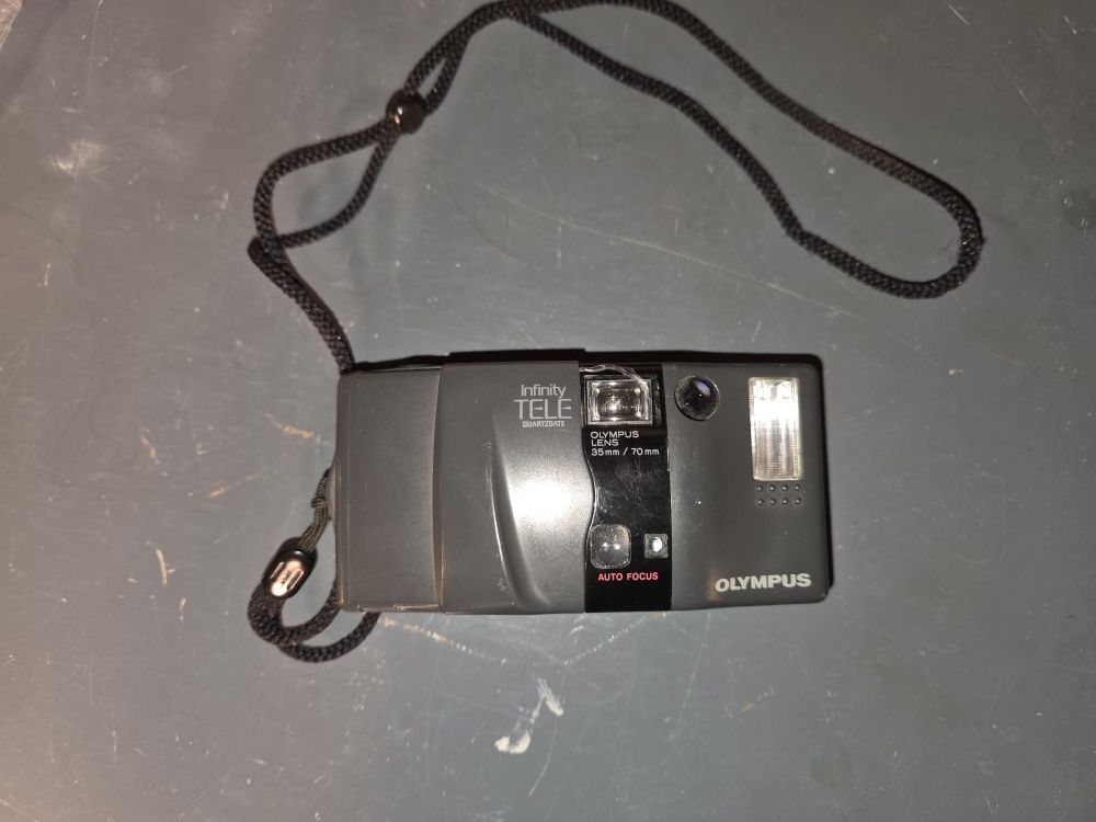 Olympus Point And Shoot Two Lens Camera