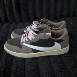 OG Travis Scott Jordan 1 Low Mocha