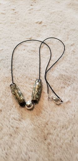 Abalone shell necklace