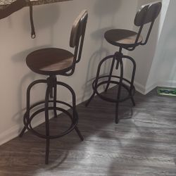 Adjustable Bar Stools 