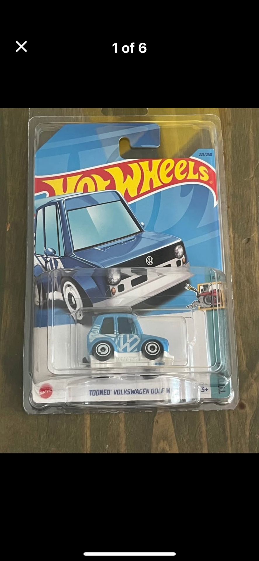 2023 Hot Wheels Tooned Volkswagen Golf Mk1 Treasure Hunt