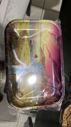 Rick and Morty Metal Rolling Tray