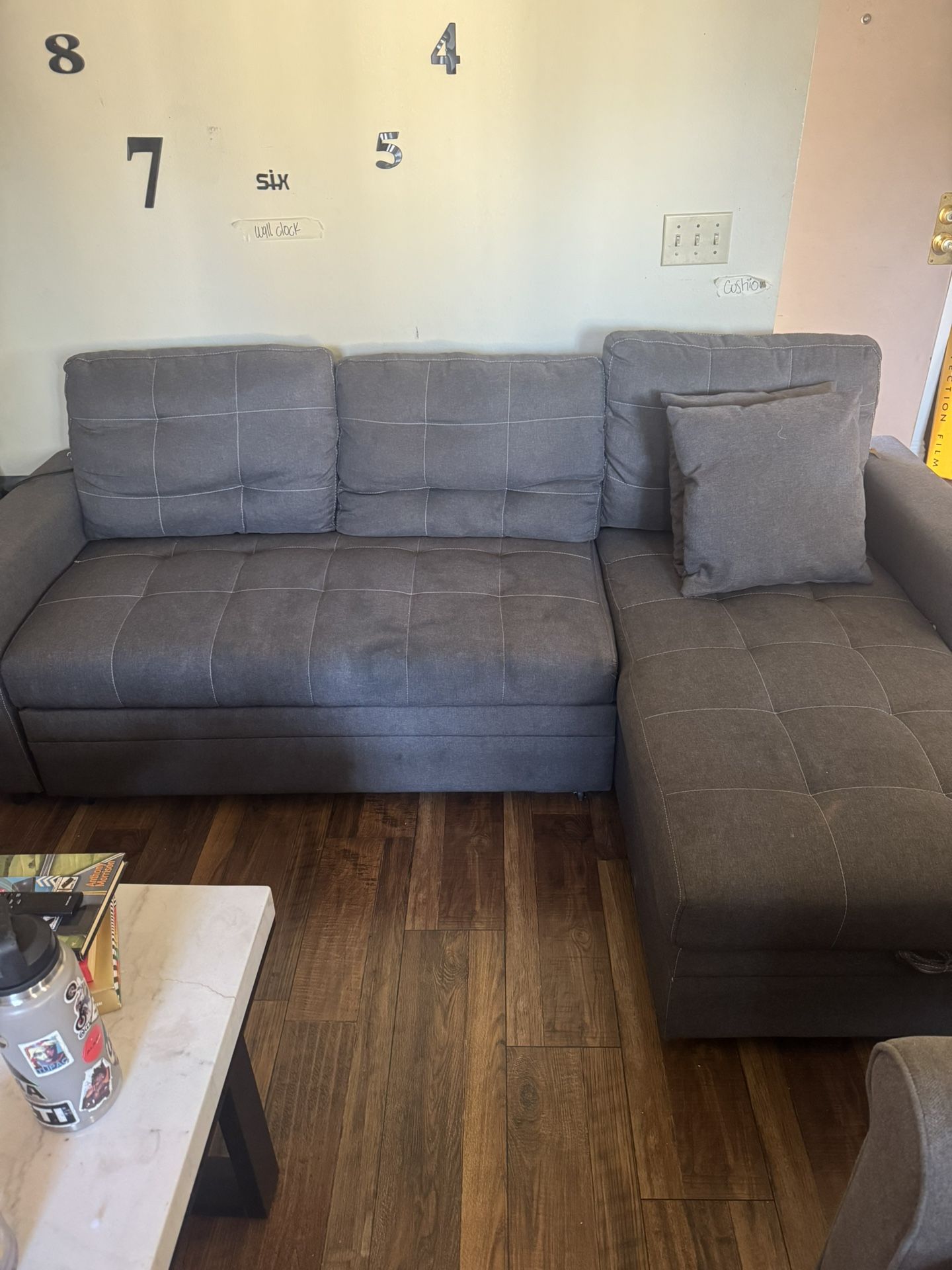 L Shape Couch Futon
