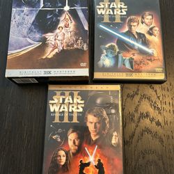 Star Wars dvd collection 