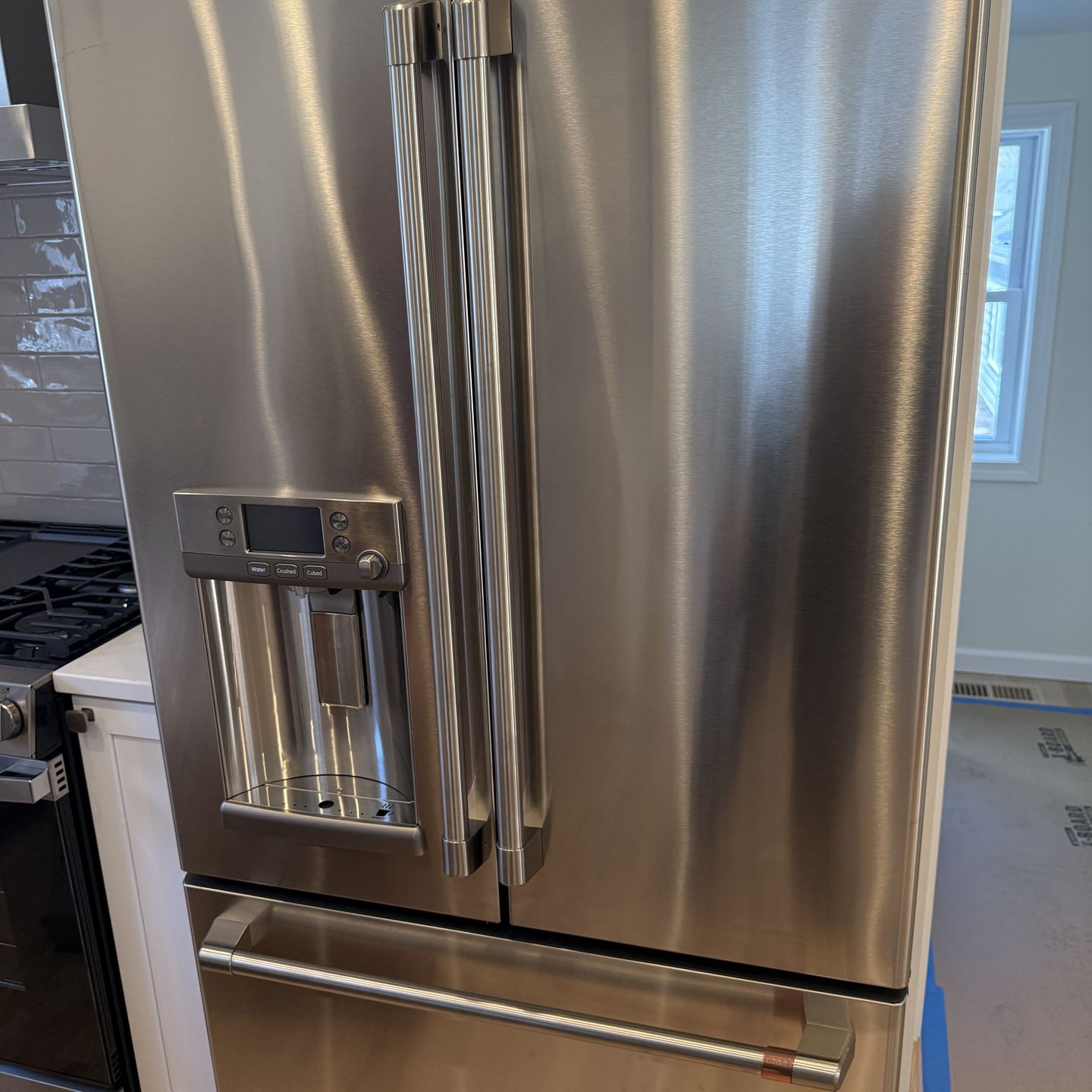 GE Café Series Refrigerator - Stainless with Keurig & Hot Water
