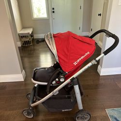 UPPABABY CRUZ DENNY RED STROLLER GREAT CONDITION for Sale in Phoenix AZ OfferUp