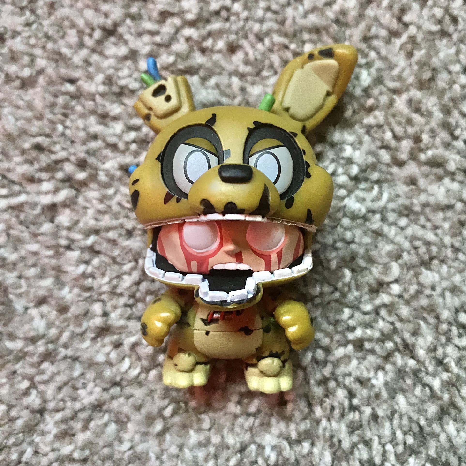 2018 FNAF SpringLocked William Afton/Springtrap Funko Mystery Mini 1/72 Rare
