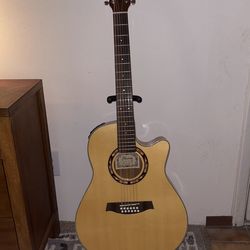 Ibanez 12 String Guitar w Case Lockable