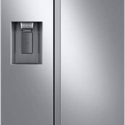Samsung 36" Stainless Steel Freestanding Side-by-Side Refrigerator New
