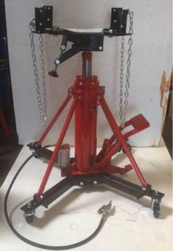 Heavy Duty Transmission Jack Air/Manual Hydraulic Telescopic Transmission jack