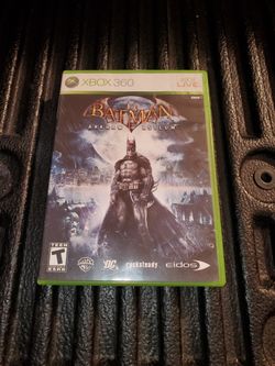 Box 360 Batman arcame asylum