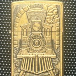 1996 Brass Locomotive Zippo 