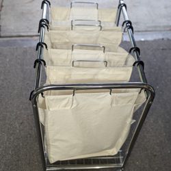 Hamper - 3 Bag Laundry Sorter