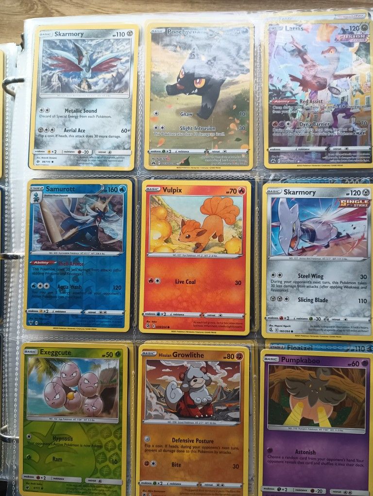 Big Binder Full Of Pokemon Cards