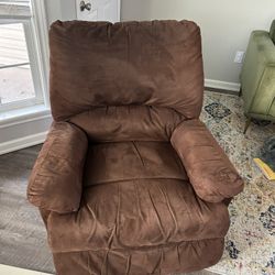 Brown Reclining Chair