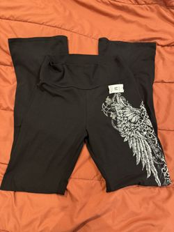 Black Flared Leggins