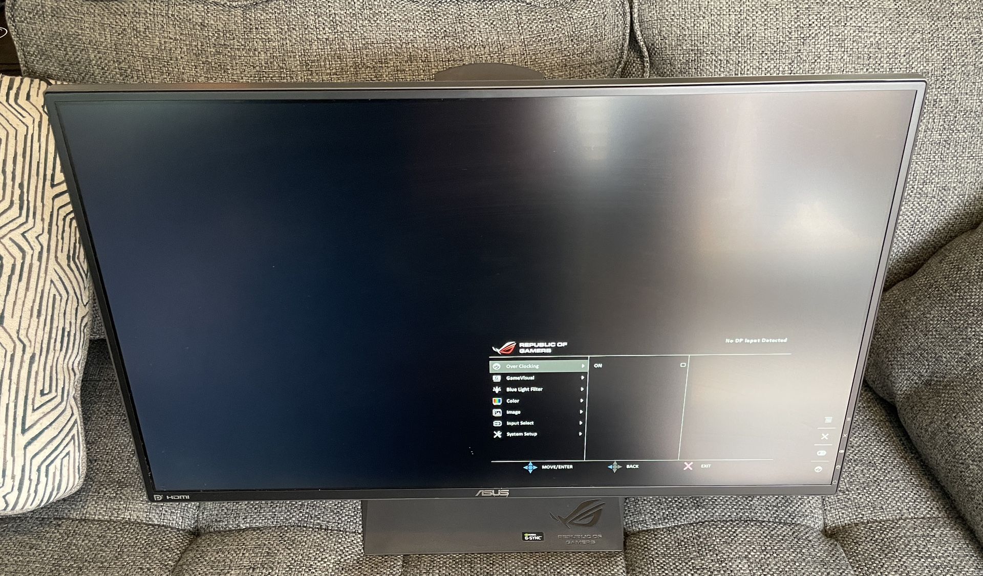 Asus 27" PC Gaming Monitor - For Parts