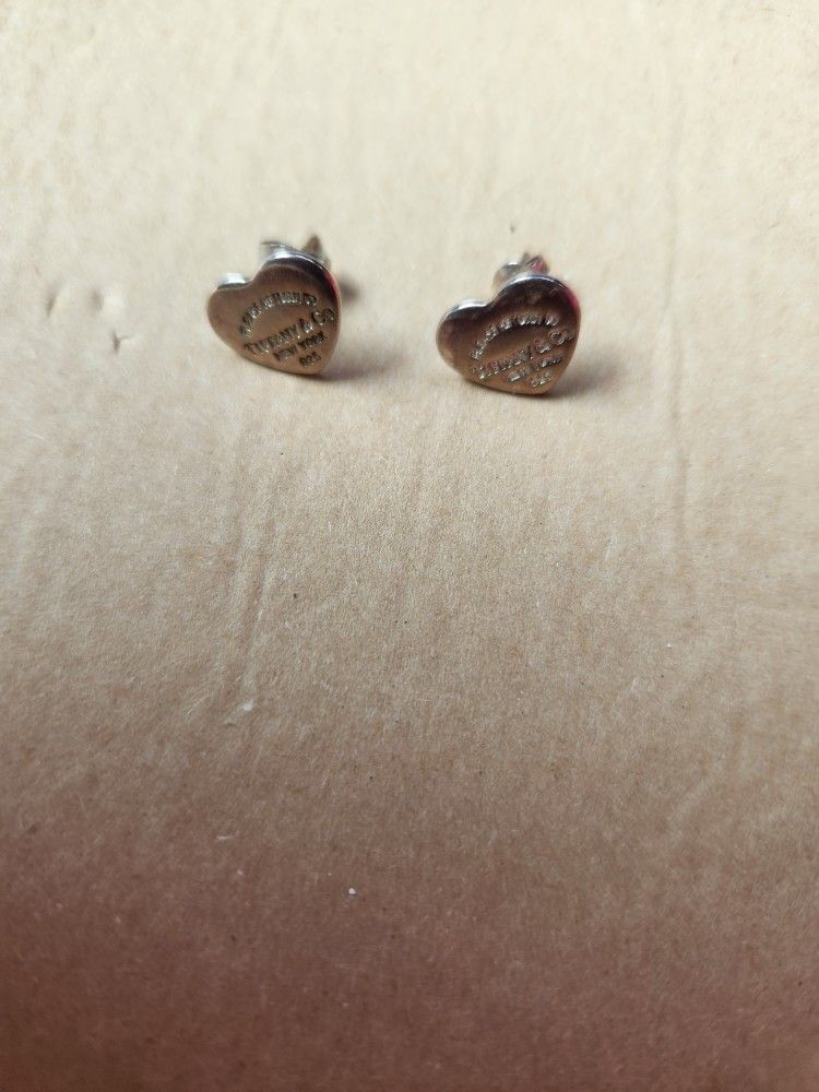Ss925 Heart Eartings