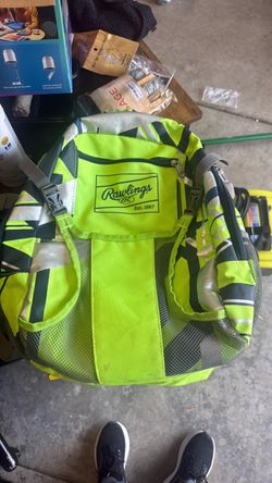 Baseball bag and helmet set