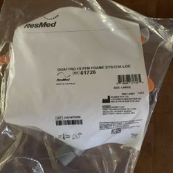 ResMed Quattro FX Cpap Mask # 61726 Large