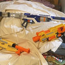 9 Nerf Guns Up For Grabs
