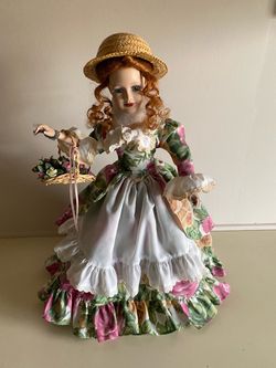Porcelain Vintage  20” Royal Albert  Doll