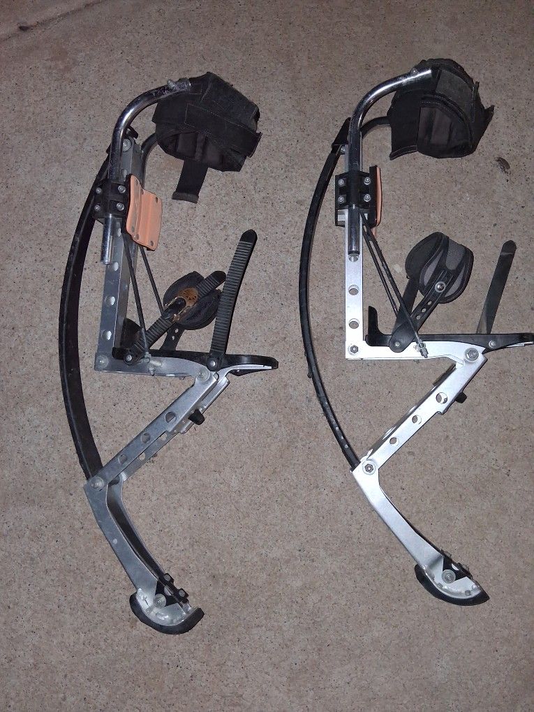 Brand: KTTRKTTR Adult Kangaroo Shoes Jumping Stilts Fitness Exercise Outdoor Sports Bouncing Running Boots50~70kg