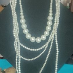 Pearl Necklace Bundle 