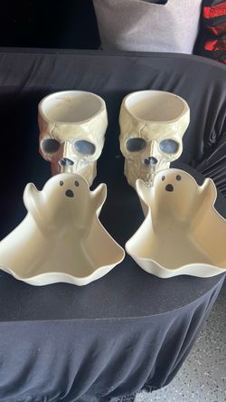 Halloween candy bowls