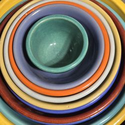 The Ultimate Vintage Bauer Nesting Bowls 150.00