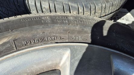 2022 Dodge Charger tires.225 60 18