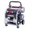 4.5 Gal. 175 PSI Portable Electric Oil-Free Quiet Twin Stack Jobsite Air Compressor w/Rubber Wheels and 2-Quick Couplers G68* 4