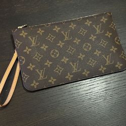 LV Neverfull MM wristlet