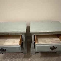 Blue Nightstands