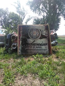 Budwieser sign