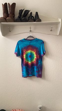 Tie-Dye Rainbow Bullseye T-Shirt