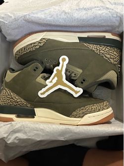 Jordan 3 retro olives