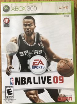 (XBOX 360) NBA Live 09