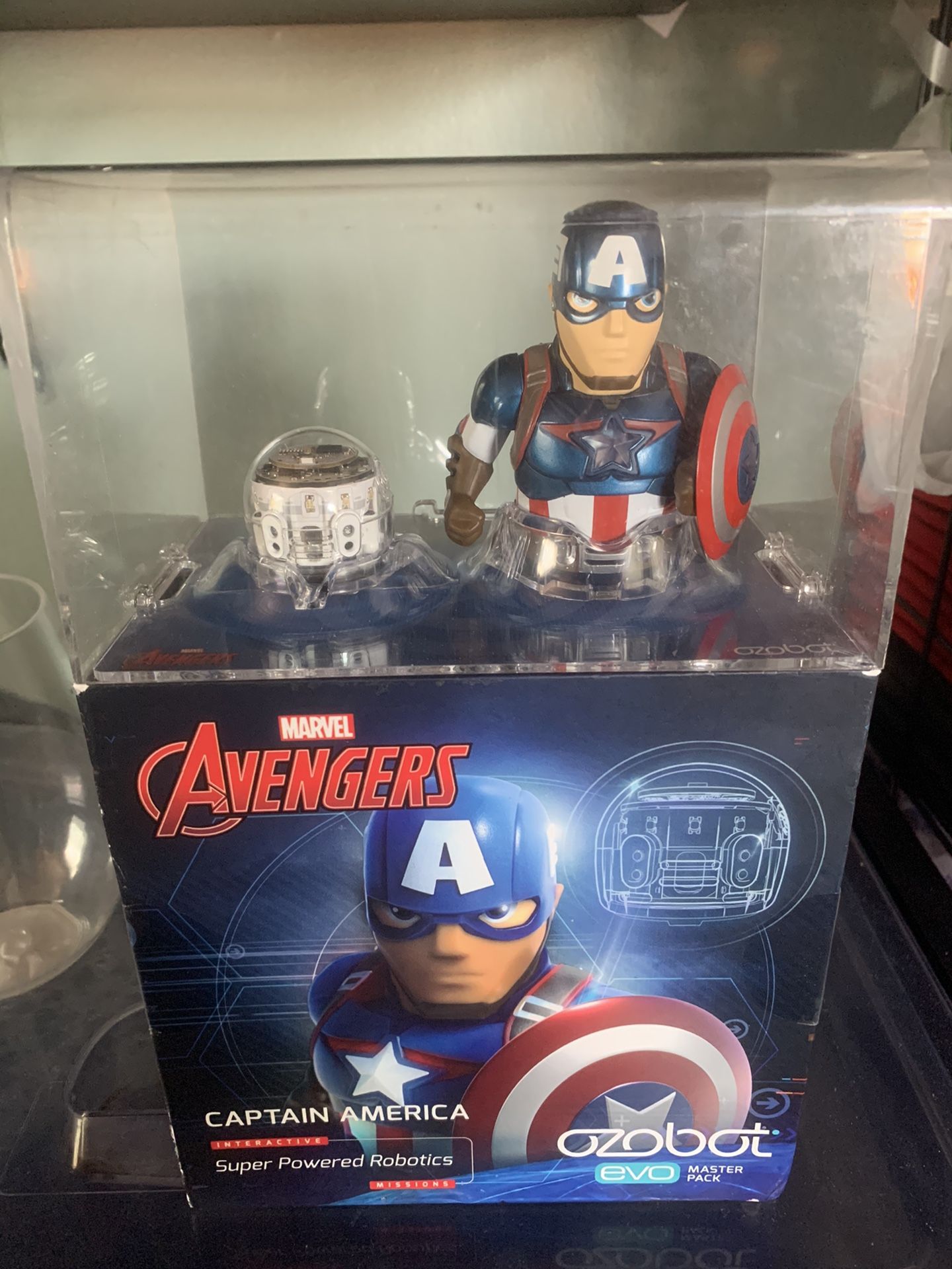 Avengers captain America ozobot ,brand new