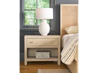 Dockside Natural Oak One Drawer Nightstand
