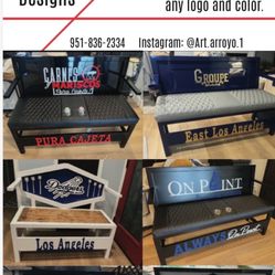 Custom Metal Benches 