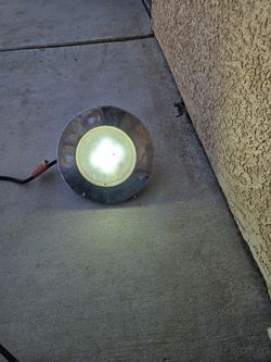 Used White LED Pool Light