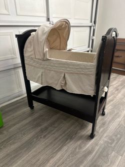 Eddie Bauer Wooden Bassinet