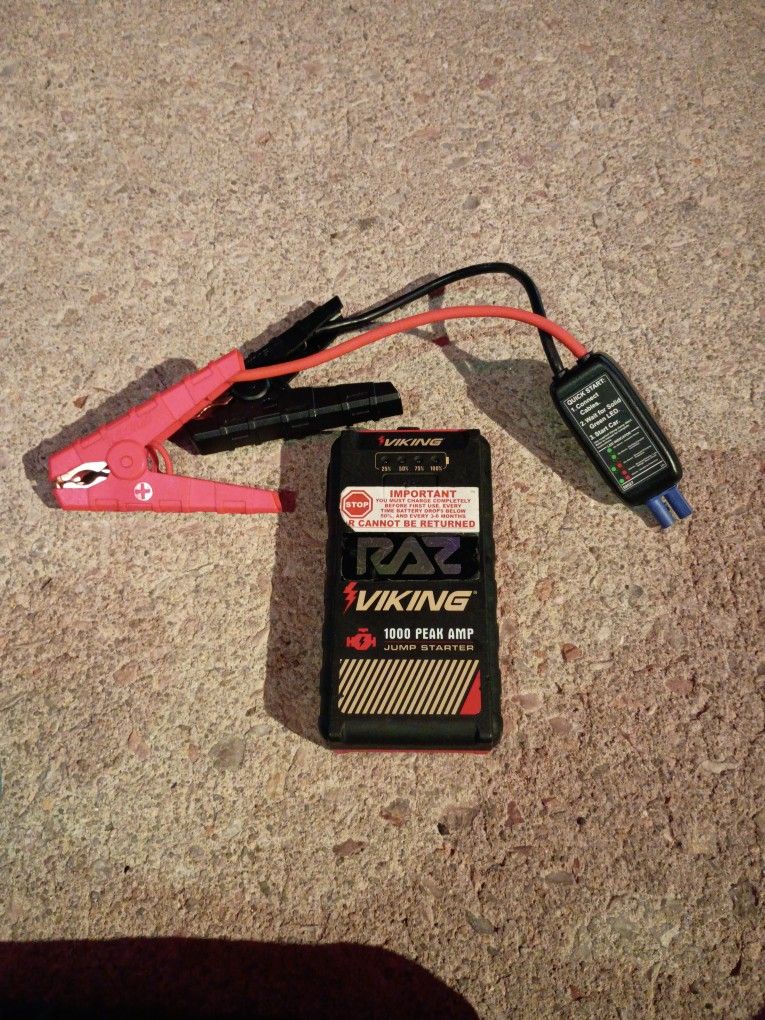Portable Car Jumper/Battery Pack