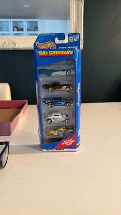 Hot Wheels 50’s Cruisers 5 Car Gift Pack 1998 Sealed