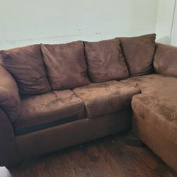 Brown Sofa 